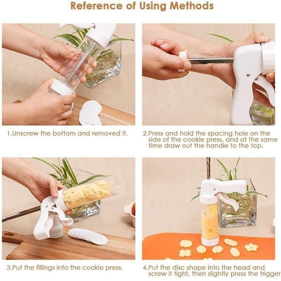 Cookie Press 20-Piece Set - Picture 7 of 7